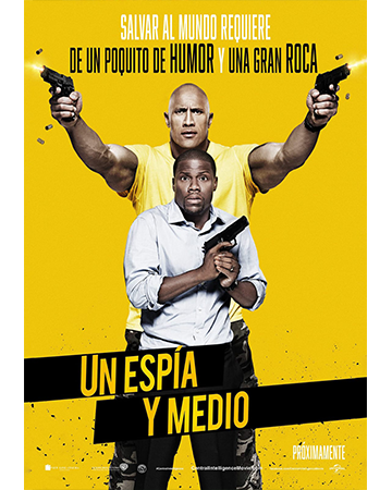 UN ESPIA Y MEDIO – Martes 14 de Octubre 21:00 Hrs (DOB) – Miramontes