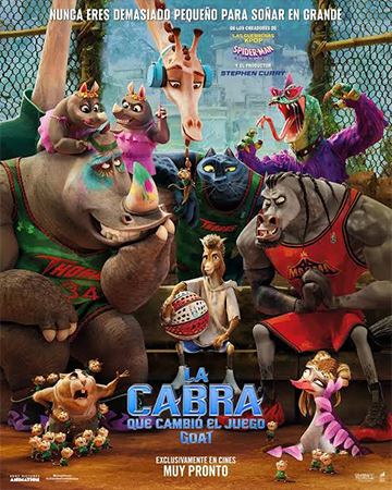 LA CABRA QUE CAMBIO EL JUEGO GOAT – Sabado 28 de Febrero 19:00 Hrs (DOB) – Miramontes